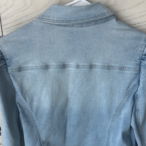 WHBM Light Blue Jean Jacket - Picture 7 of 8